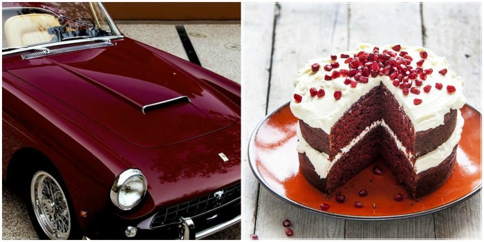 RedVelvet Collage - toetjes en auto's