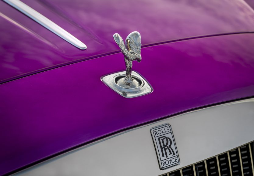 Rolls-Royce Dawn in Fuxia