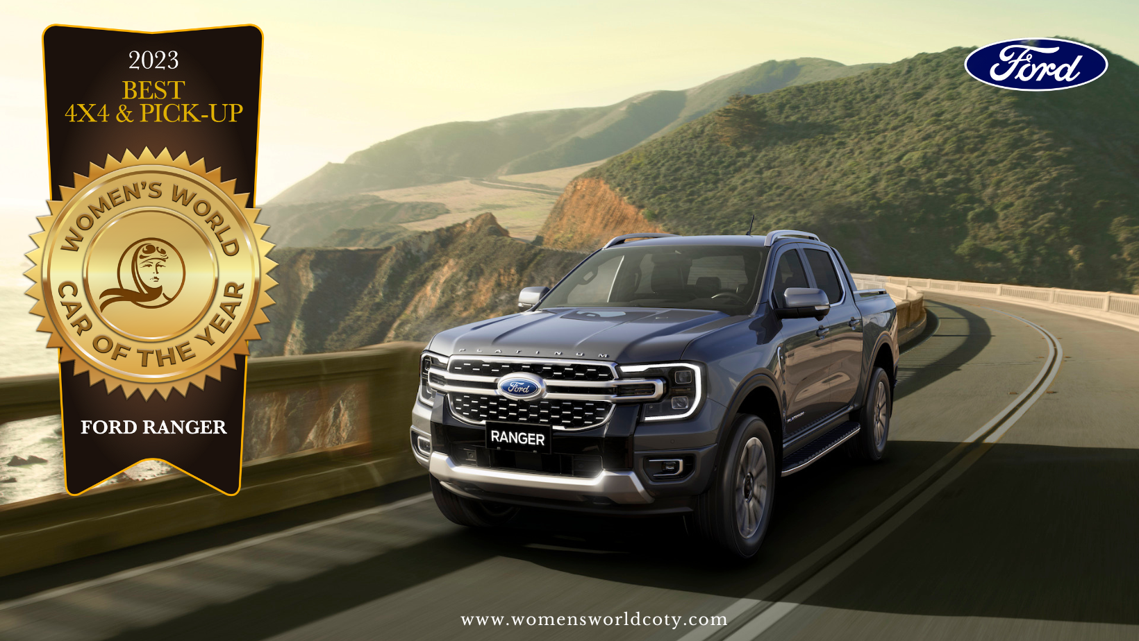 Category Winner -Pick-up and 4x4 - Women's World Car of the Year 2023