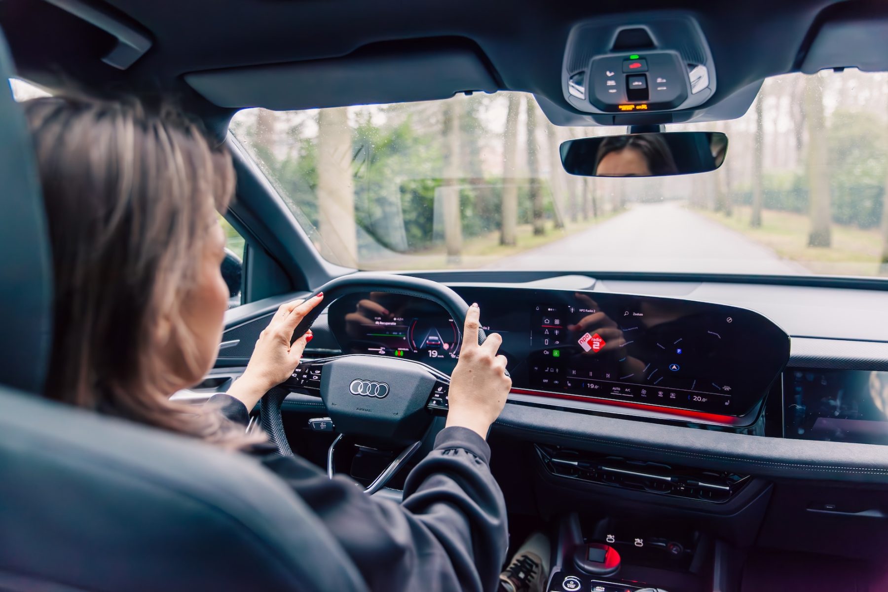 Audi Q6 e-tron interieur