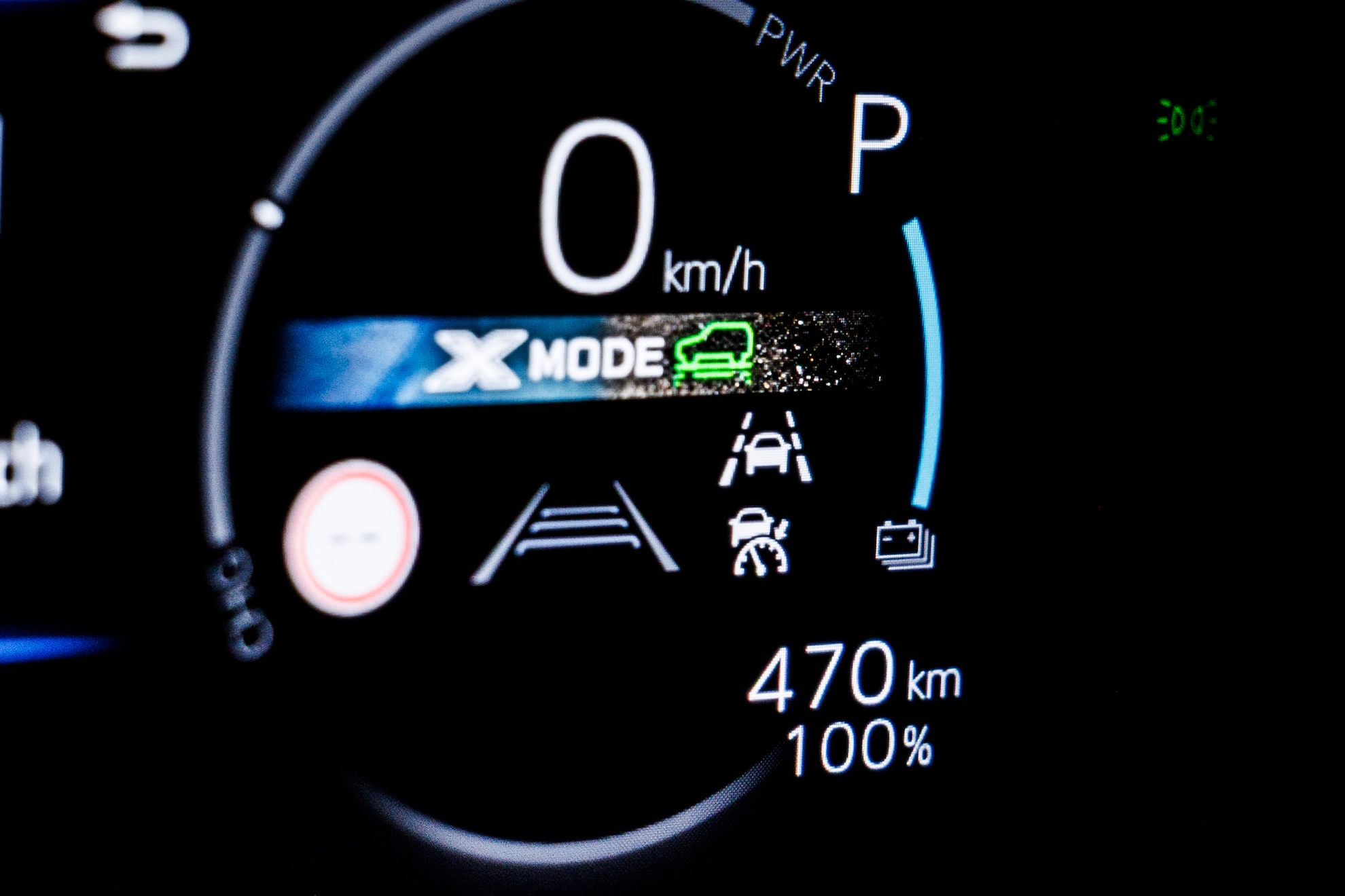 Toyota bZ4X dashboard