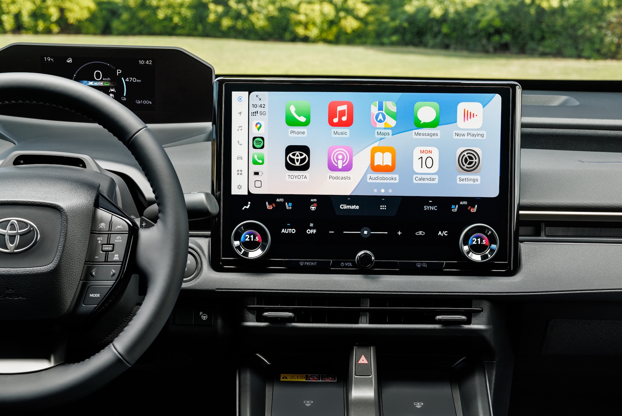 Toyota bZ4X dashboard